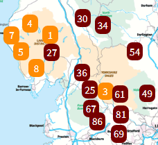 Lots of Britain’s 100 best walks near to Ingleton